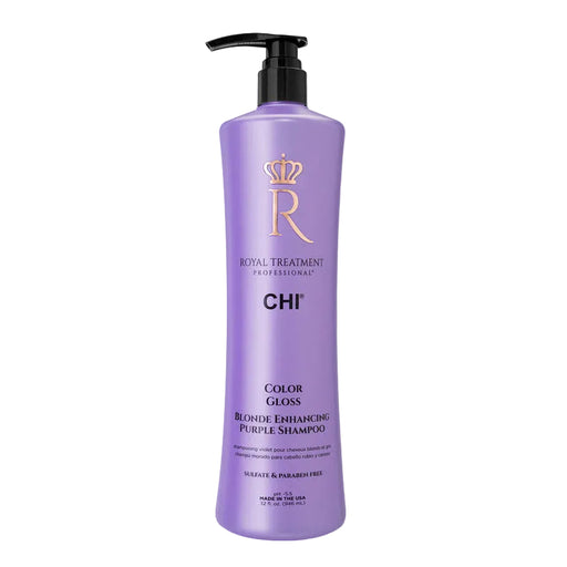 CHI Royal Treatment Color Gloss Blonde Enhancing Purple Shampoo
