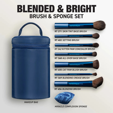 Real Techniques Starlight Blended & Bright Brush Set