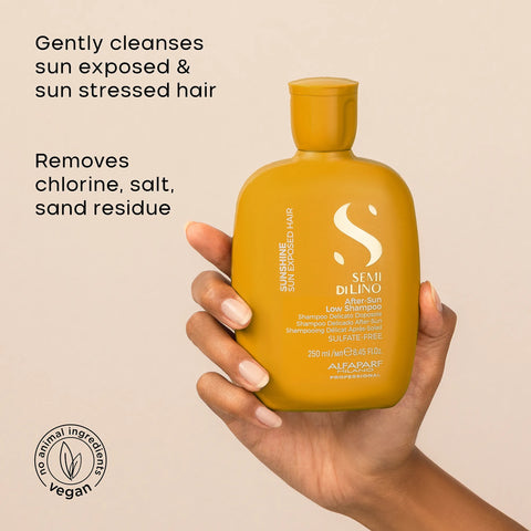 Alfaparf Milano Semi Di Lino Sunshine After-Sun Low Shampoo