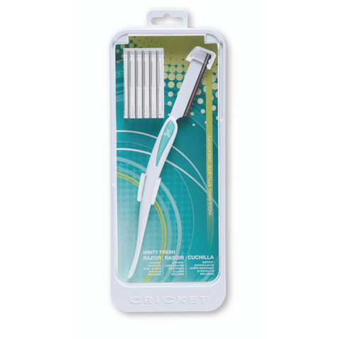 Cricket Stylist Xpressions Razor - Minty Fresh