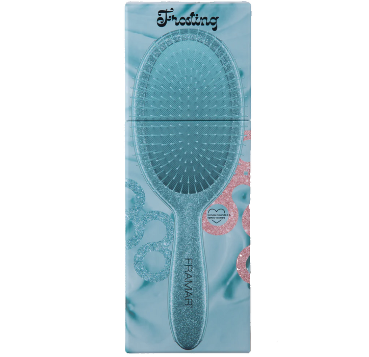 Framar Cookie Cutter Detangle Brush - Frosting