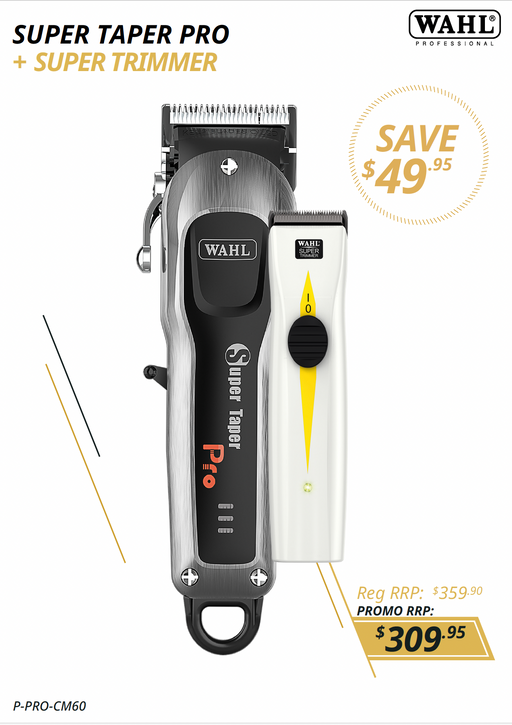 Wahl Cordless Super Taper Pro & Super Trimmer Combo