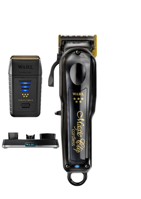 Wahl Black Magic Clip + Vanish + Power Station Combo