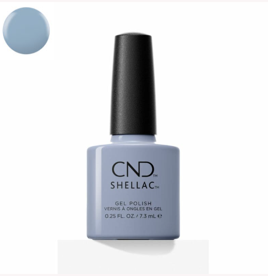 CND Shellac Vintage Blue Jeans