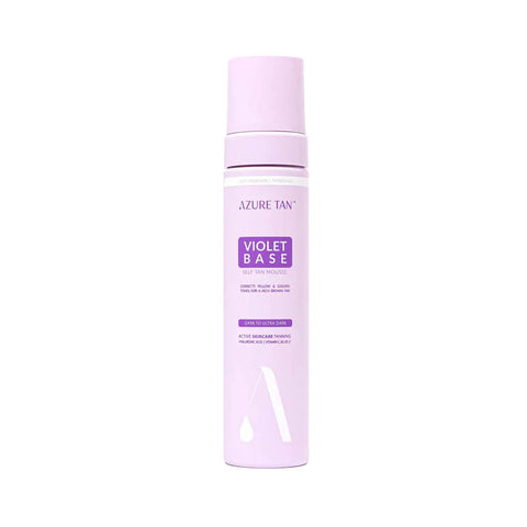 Azure Tan Self Tan Mousse - Violet Base - Dark To Ultra Dark