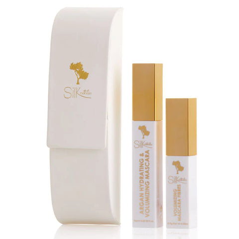 Silk Oil of Morocco Hydrating & Volumizing Fibre Lash Mascara Kit
