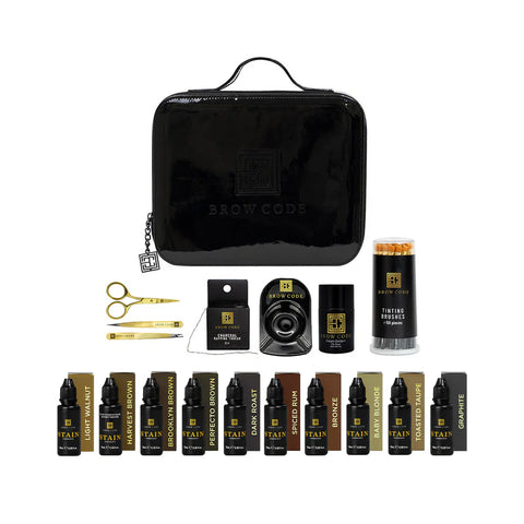 Brow Code Professional Stain Hybrid Brow Dye Kit
