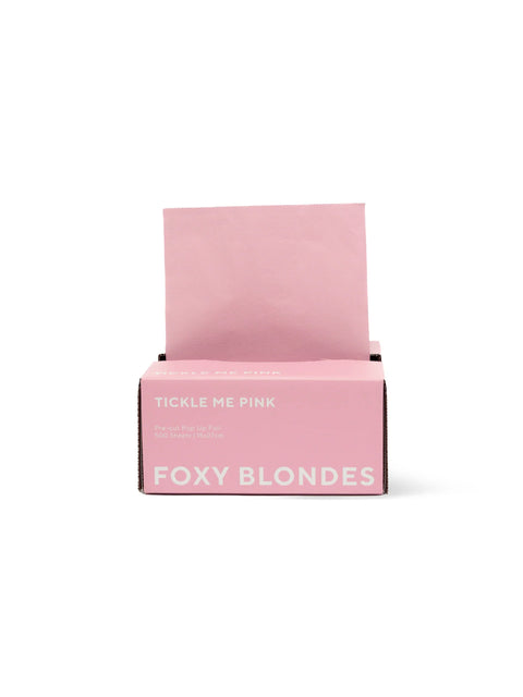 Foxy Blondes Tickle Me Pink Pop Up Foil