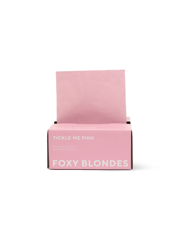 Foxy Blondes Tickle Me Pink Pop Up Foil