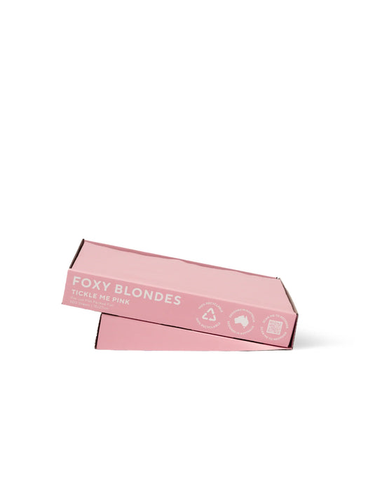 Foxy Blondes Tickle Me Pink Flat Pack Foil