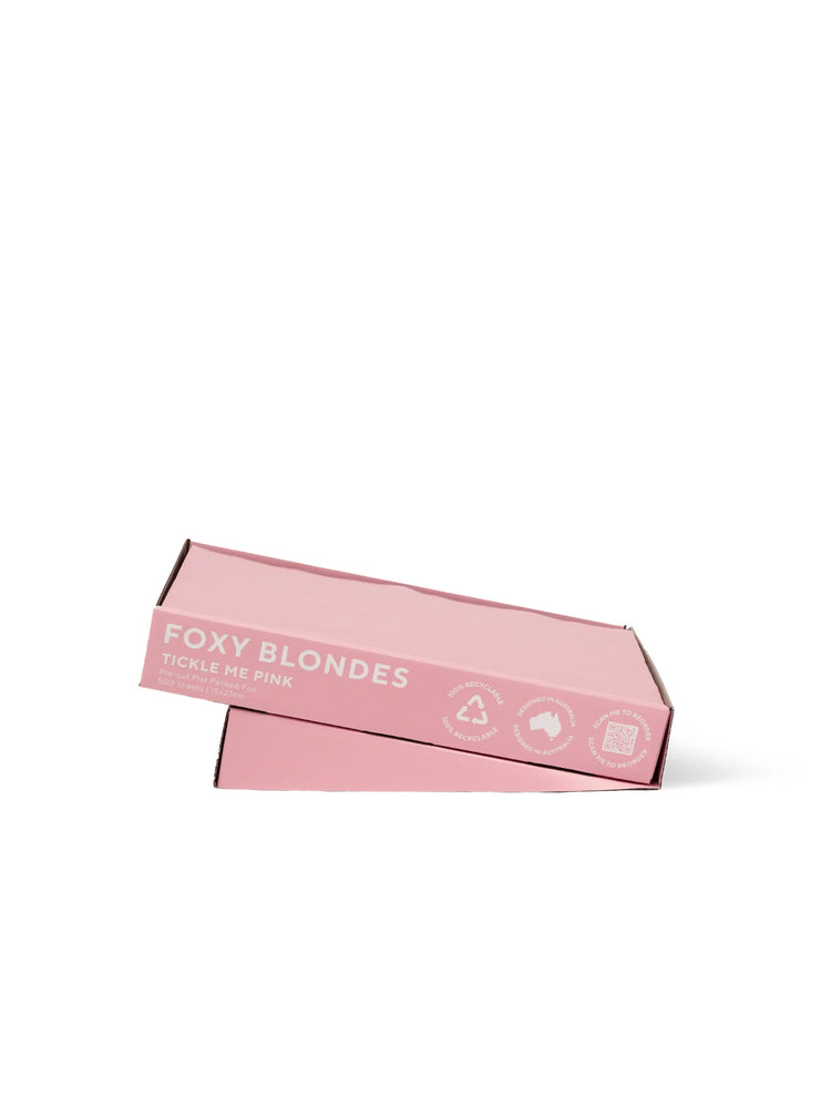 Foxy Blondes Tickle Me Pink Flat Pack Foil
