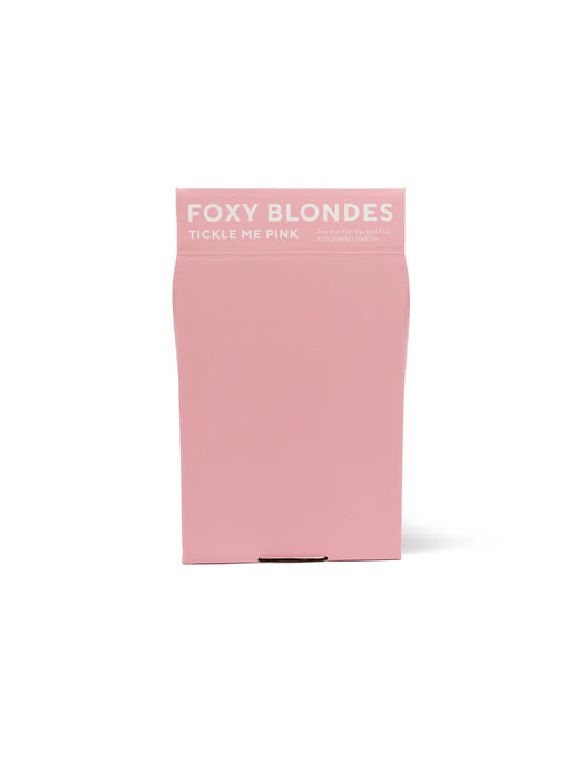 Foxy Blondes Tickle Me Pink Flat Pack Foil