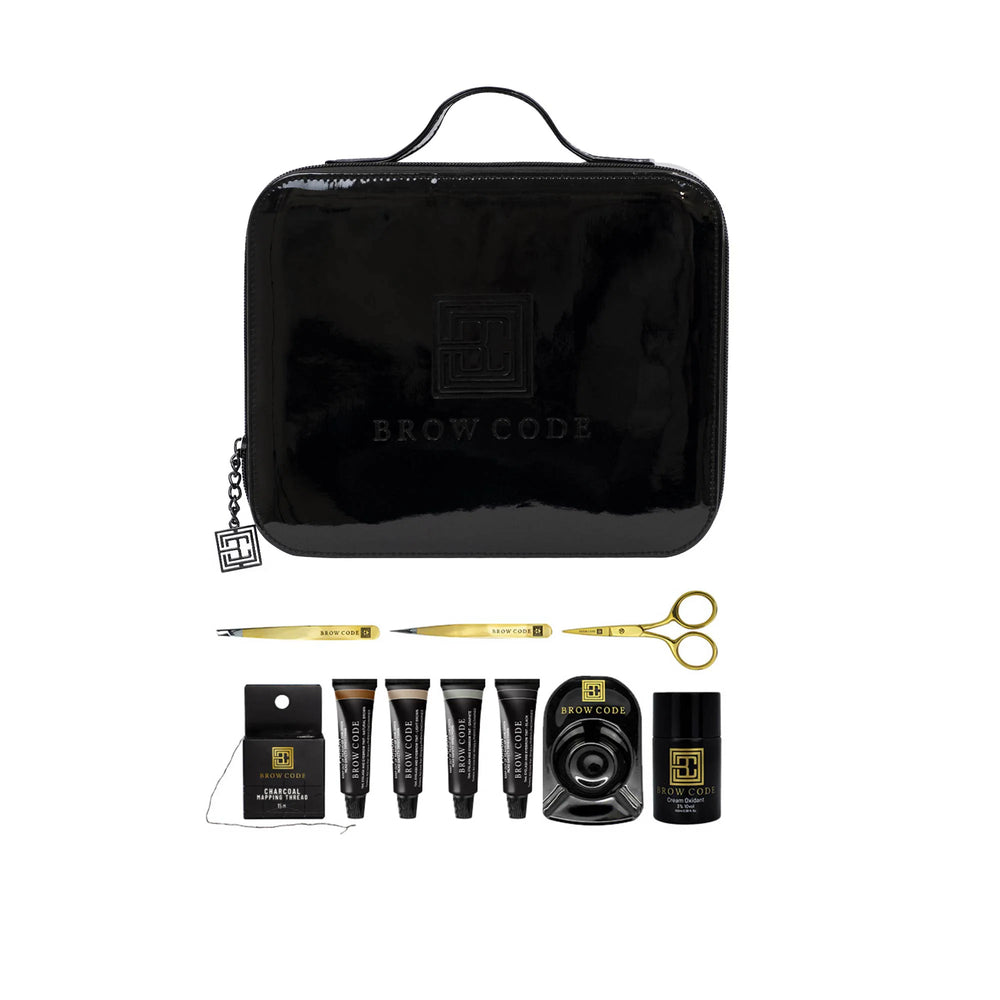 Brow Code Professional Brow Tint Kit - No Wax