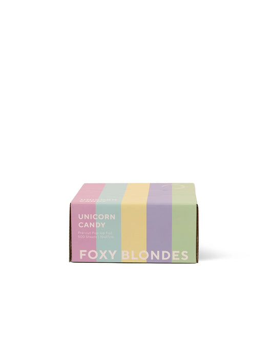 Foxy Blonde Unicorn Candy Pop Up Foil