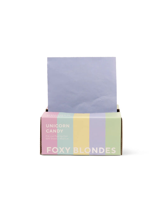 Foxy Blonde Unicorn Candy Pop Up Foil