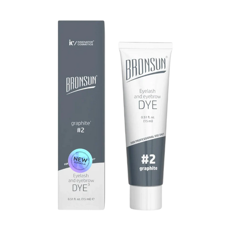 Bronsun Gel Lash & Brow Dye - Graphite #2 - *New Formula*