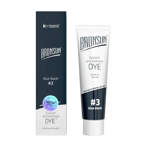 Bronsun Gel Lash & Brow Dye - Blue Black #3 - *New Formula*
