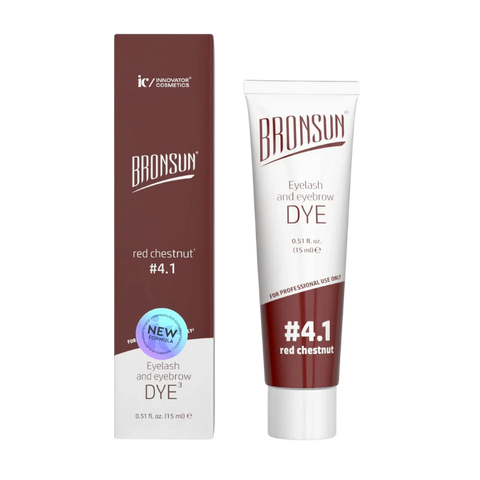 Bronsun Gel Lash & Brow Dye - Red Chestnut #4.1 - *New Formula*