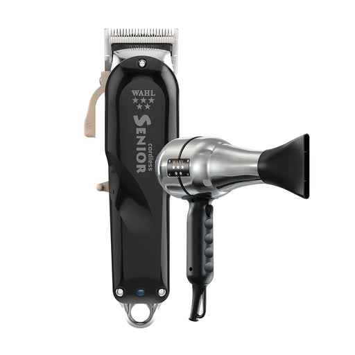 Wahl Cordless Senior Clipper + Free Barber Dryer - Black Friday Sale!