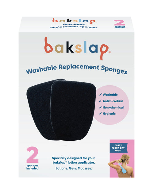 Bakslap Black Beauty Washable Replacement Sponges