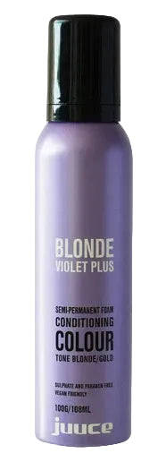 Juuce Blonde Violet Plus Mousse - Discontinued Packaging