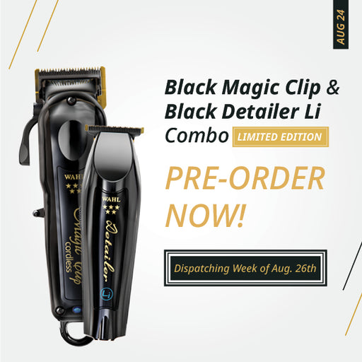 Wahl Black Magic Clip & Detailer Li Combo - EOFY Promo!