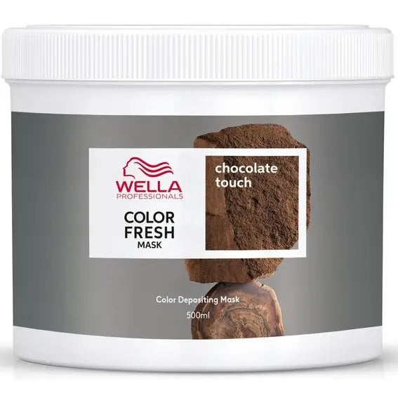 Wella Professional Color Fresh Mask Chocolate Touch 500ml - Pump Included - Clearance!