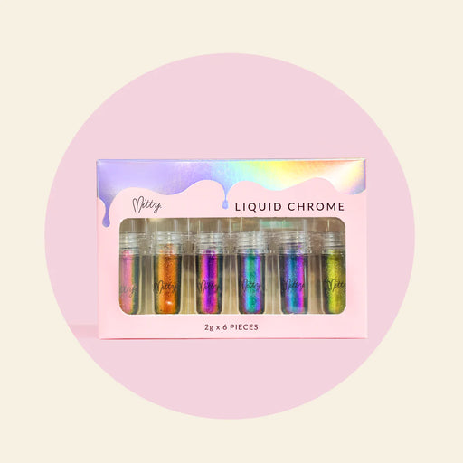 Mitty Liquid Chrome - Coloured Mirror