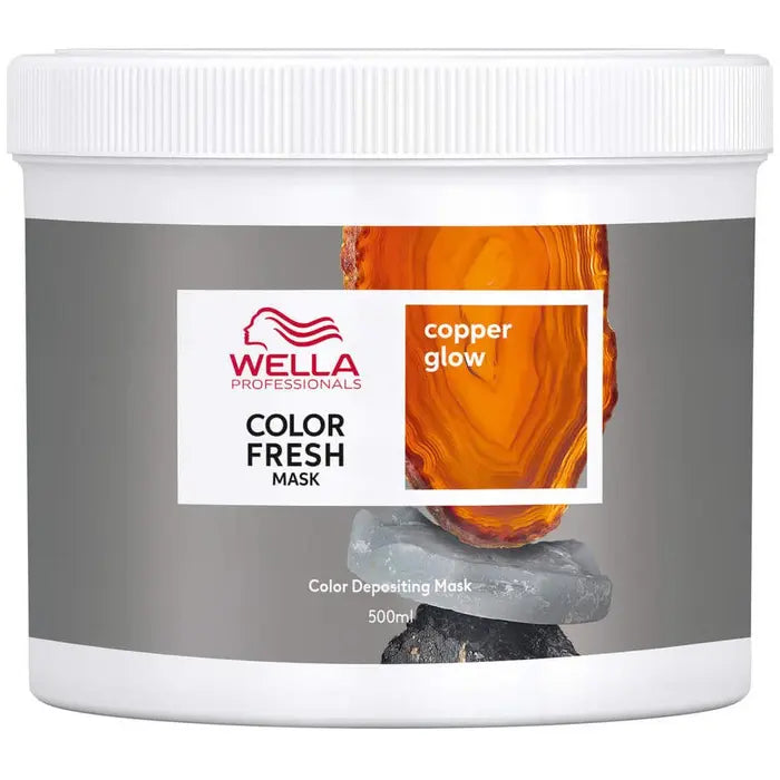 Wella Professional Color Fresh Mask Copper Glow 500ml - Pump Included - Clearance!