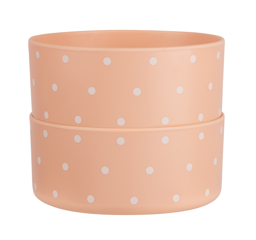 Framar Peach Please Bamboo Bowls - Set of 2