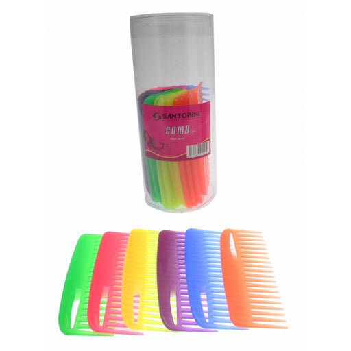 Santorini Fluro Coloured Rake Combs
