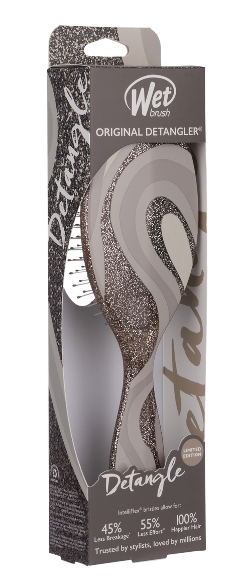 Wet Brush Original Detangler Glitter Vortex - Neutral
