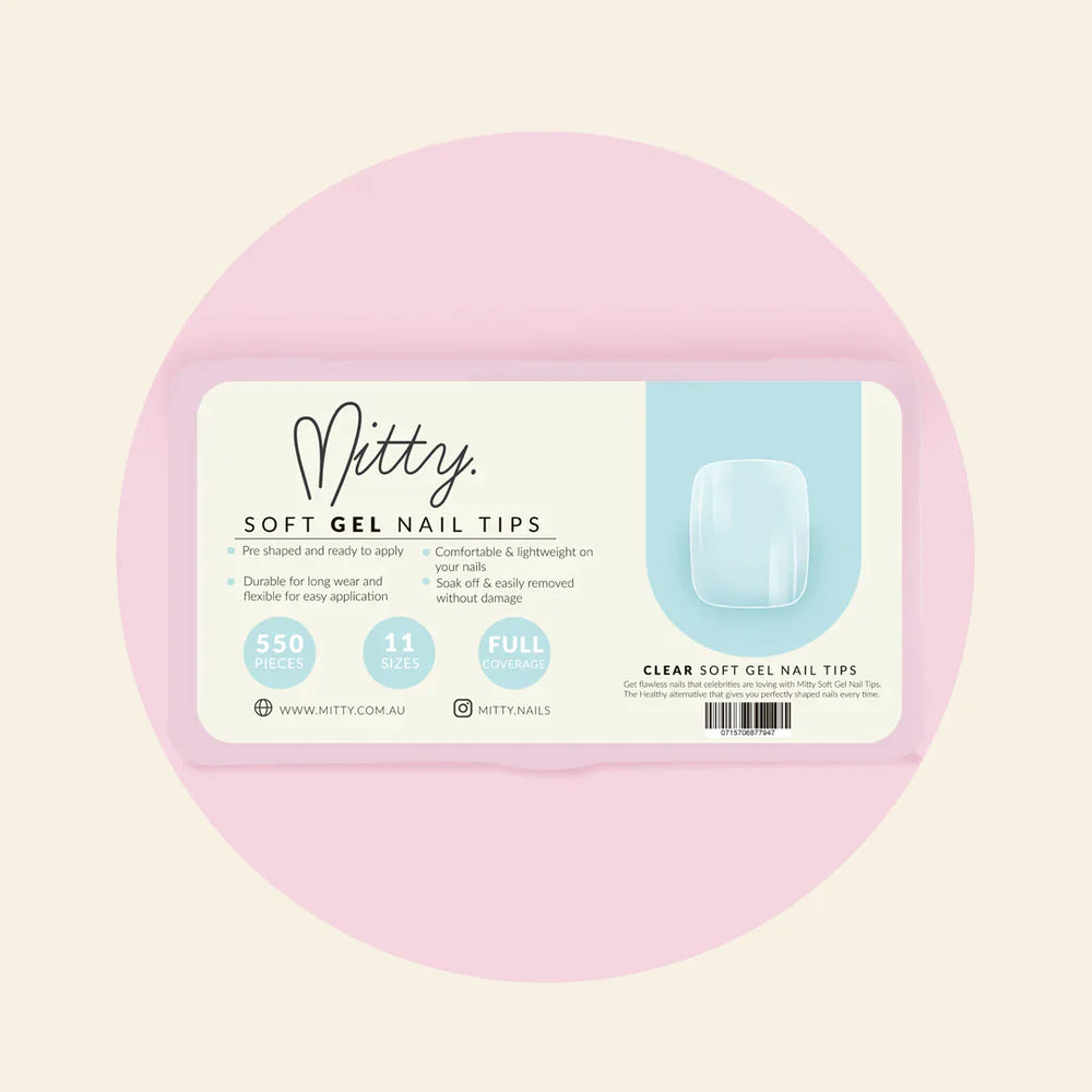 Mitty Square Full Cover Nail Tips