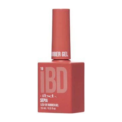 IBD Rubber Gel Polish Sepia