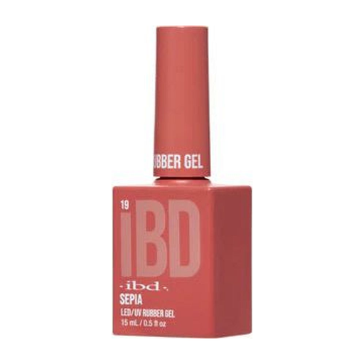 IBD Rubber Gel Polish Sepia