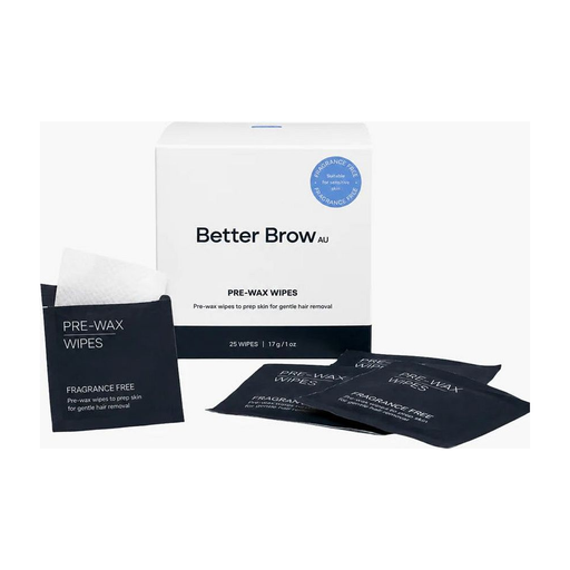 Better Brow Pre Wax Wipes