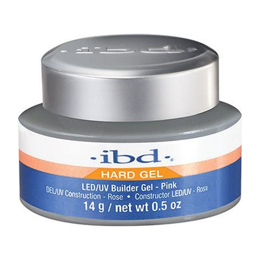 IBD LED/UV Pink Hard Builder Gel