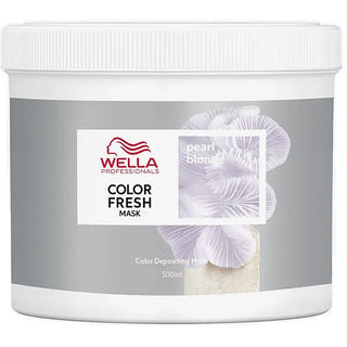 Wella Professional Color Fresh Mask Pearl Blonde 500ml - Pump Included - Clearance!