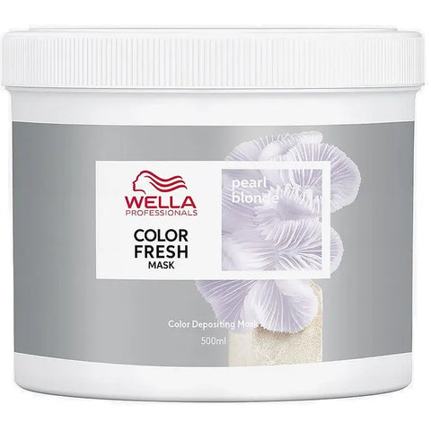 Wella Professional Color Fresh Mask Pearl Blonde 500ml - Pump Included - Clearance!