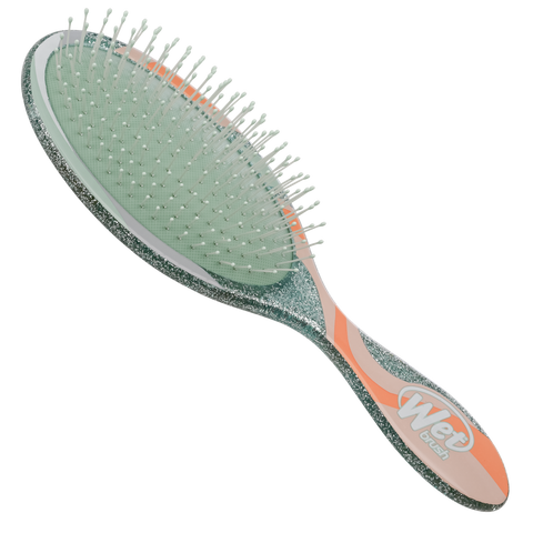 Wet Brush Original Detangler Glitter Vortex - Teal