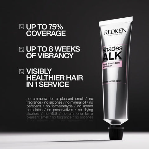Redken Shades ALK Liquid-Cream Alkaline Demi Colour