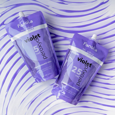 Fanola No Yellow Colour Violet Peroxide 25 Vol