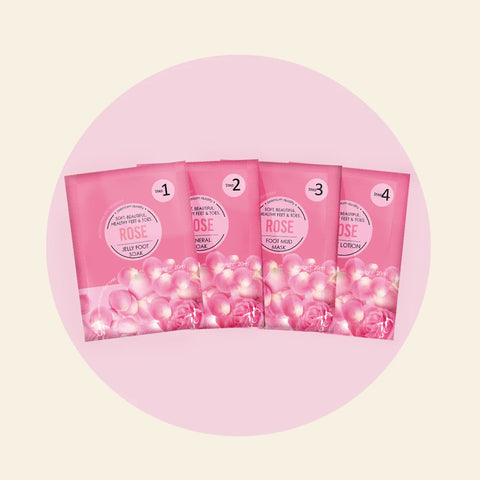 Mitty 4 Step Pedi Kit - Rose