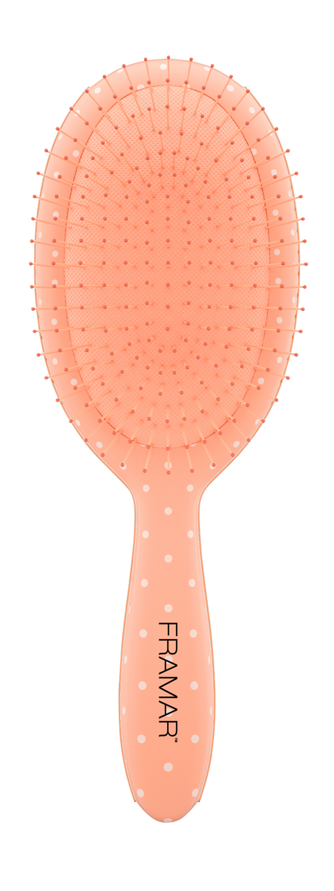 Framar Peach Please Detangle Brush - Dottie
