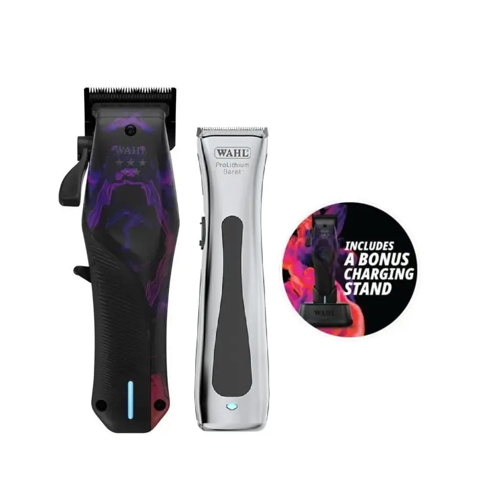 Wahl Professional 5 Star Vapor Cordless Clipper & Beret Trimmer Duo - Limited Edition
