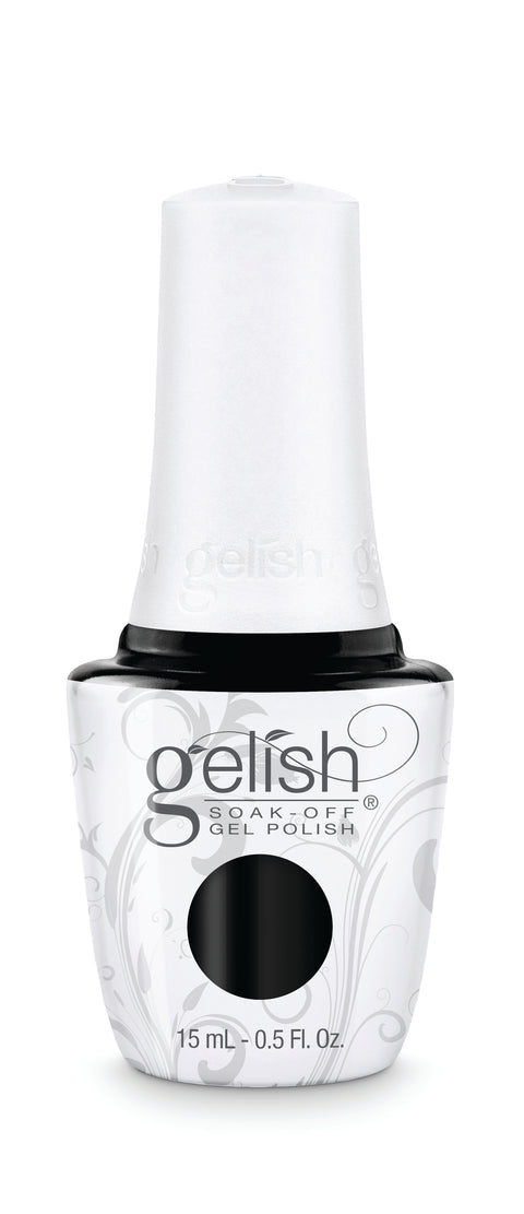Gelish Black Shadow Soak Off Gel Polish - 830