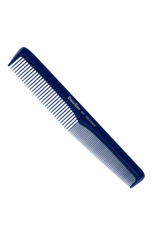 Blue Celcon 401 Tapered Styling Comb - 17.5cm