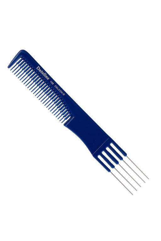 Blue Celcon MKII/102 Metal Teasing Comb - 19cm