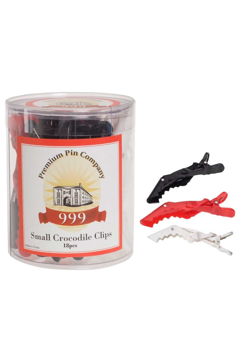 999 Crocodile Clips Small 18pk