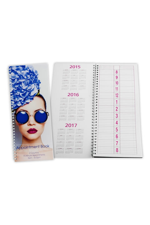Professional 2 Column Appointment Book
